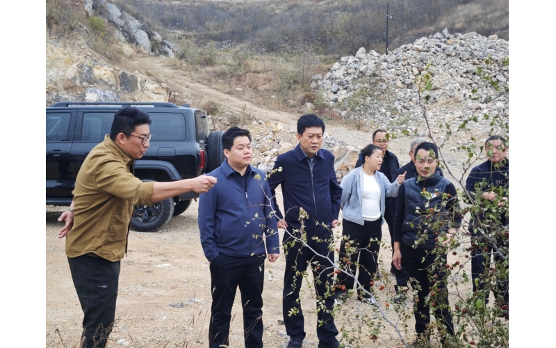 考察交流促共贏！昔陽(yáng)縣及和平集團(tuán)領(lǐng)導(dǎo)到訪錦翹科技